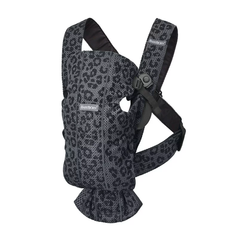 Babybjorn-Baby-Carrier-Mini-3D-Mesh-Anthracite-Leopard-1
